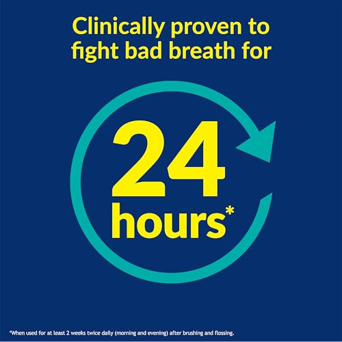 Non-Burning Antiplaque Mouthwash 32 Fl Oz Twin Pack N854