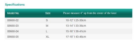 XL Knee Cage Q9427