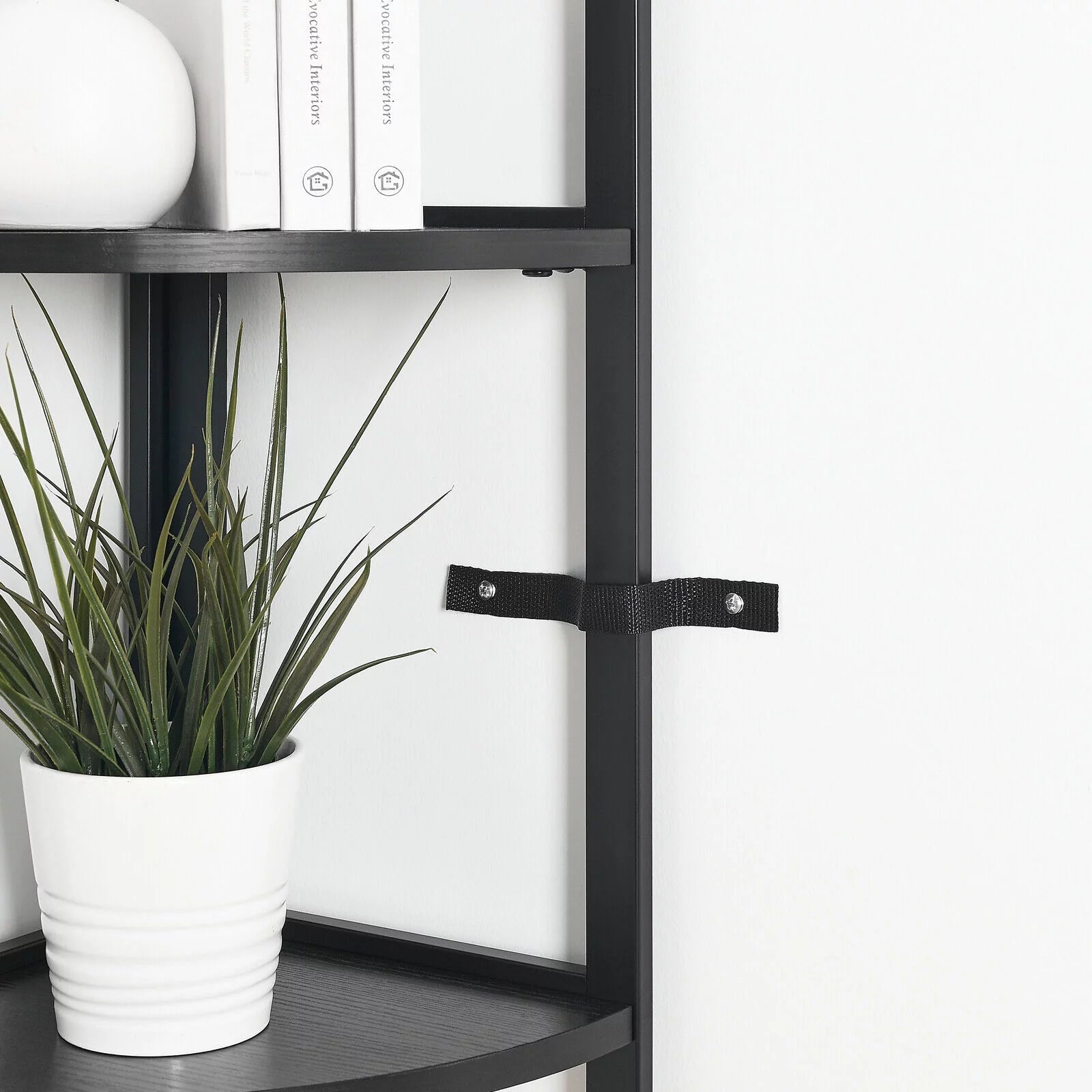 5 Tiers Corner Shelf Black T420
