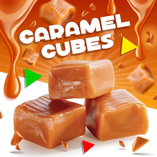 3 Pound Bag Individually Wrapped Caramel Cubes Candy I546370