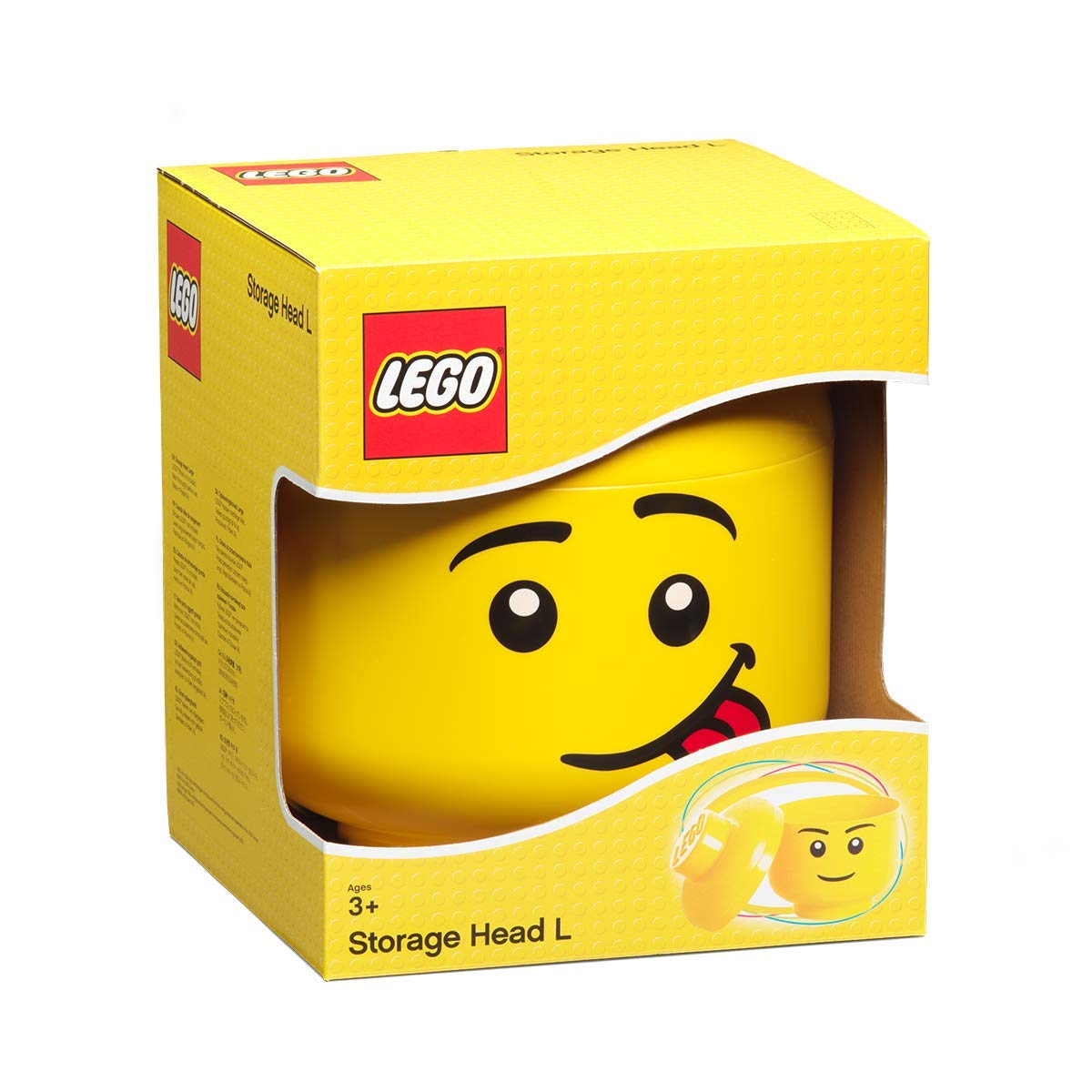 Stackable Storage Container, Large, Holds 500 Bricks G653