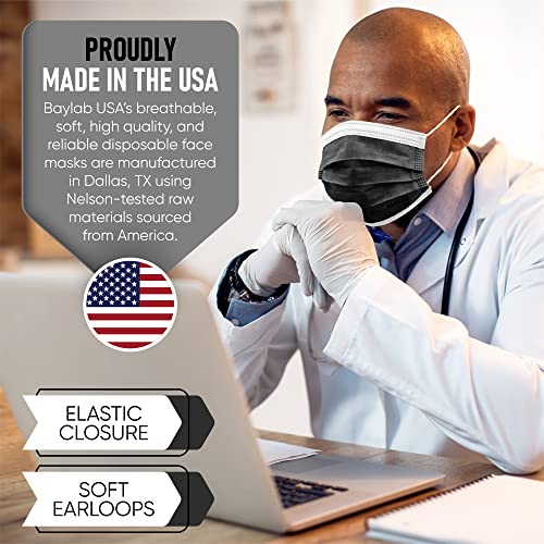 Disposable Face Masks, ASTM 3, 3 Layer, 50 Pack L801