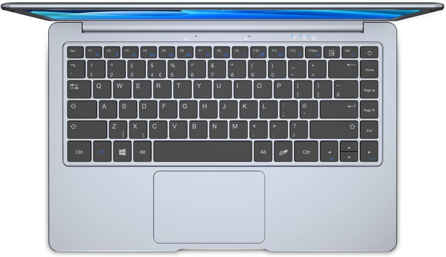 Silver Gray 13.3 inch Laptop with 8GB RAM 256GB SSD R3778