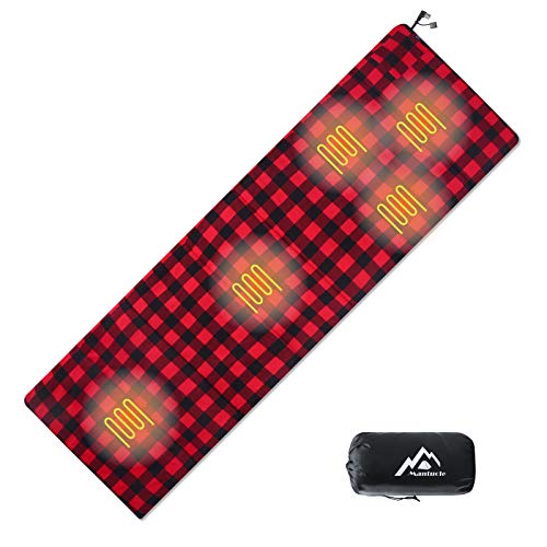 Heated Sleeping Bag pad with 5 Heating Zones L5202