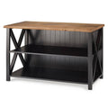 Solid Wood Farmhouse Storage Console H481322