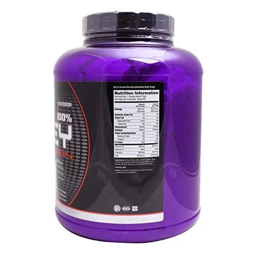 80 Servings Banana Whey Protein Powder Blend 5 Pounds H5684