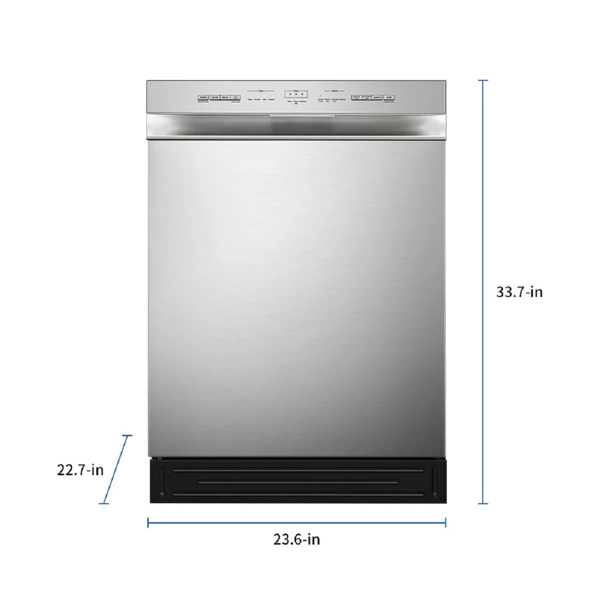52 dBA 24" Built-In Dishwasher J795