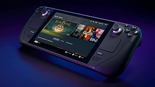 1TB Handheld Gaming Console with Silicone Cover & Tempered Glass Film C656363