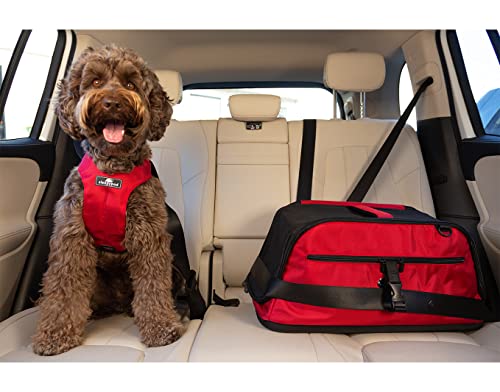 Dark Chocolate Airline Approved Pet Carrier and Car Seat for Cats and Dogs up to 18 lbs J425