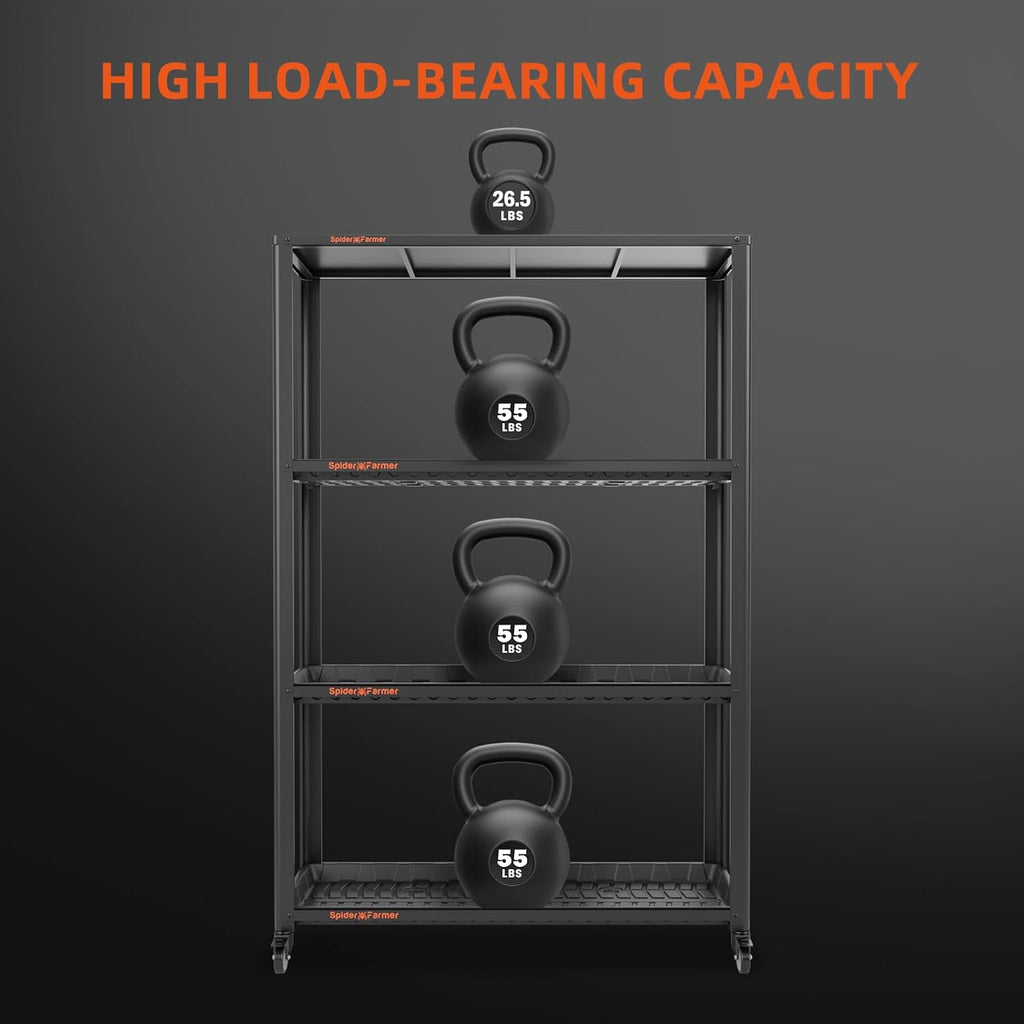 3 Tier LED Grow Light Plant Stand with Wheels H761471