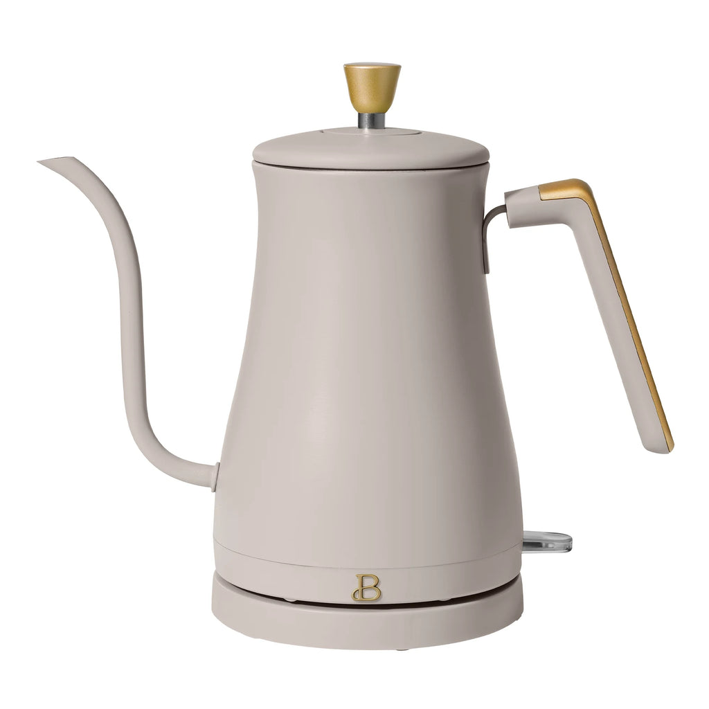 1-Liter Electric Gooseneck Kettle 1200 W Porcini Taupe S637