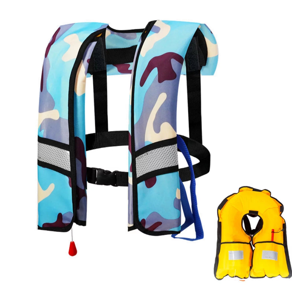 2Pack Automatic Inflatable Life Jacket with Whistle I166