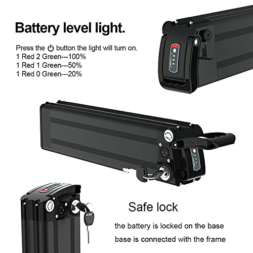 Silver Fish Lithium Ion Ebike Battery L2250
