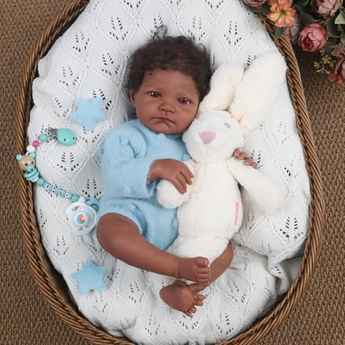 20 Inch Lifelike Reborn Baby Doll with Weighted Soft Body F858473