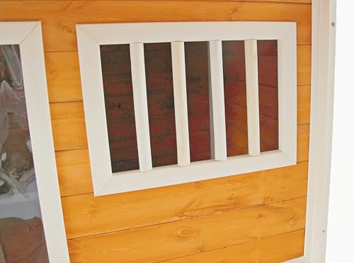 Brown Weatherproof Wooden Dog House R6434