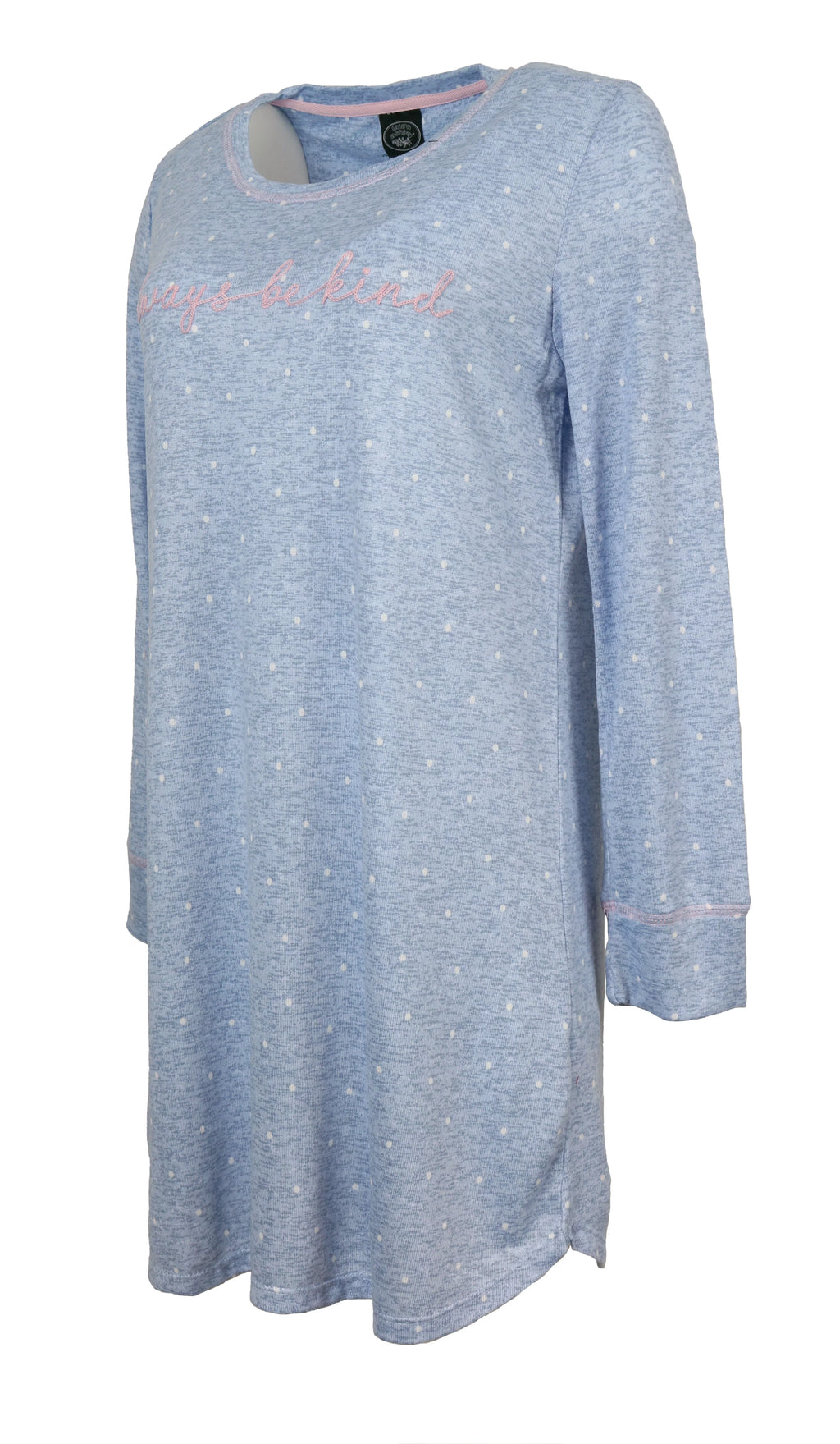 Long Sleeve Night Gown Sleep Dress T1096