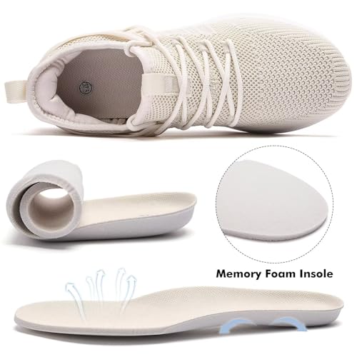 Women's Athletic Walking Shoes Lightweight Breathable Slip on Sneakers C7329