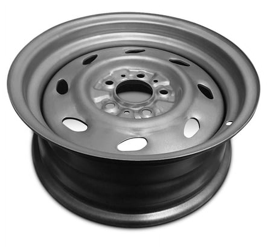 15x6 inch Silver Painted Steel Wheel W264