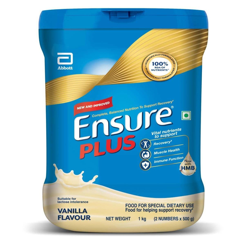 Vanilla Ensure Plus Powder 1 Kg J5528