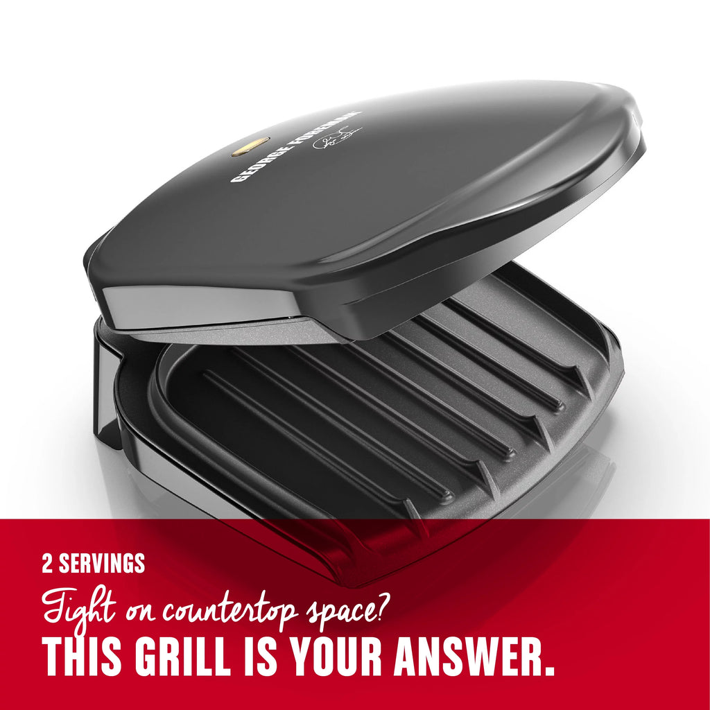 Black Electric Indoor Grill and Panini Press X87338