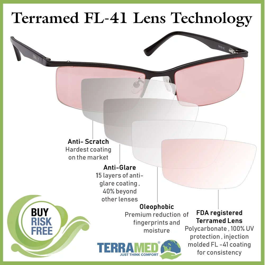 Migraine Glasses FL-41 for Light Sensitivity Q218308