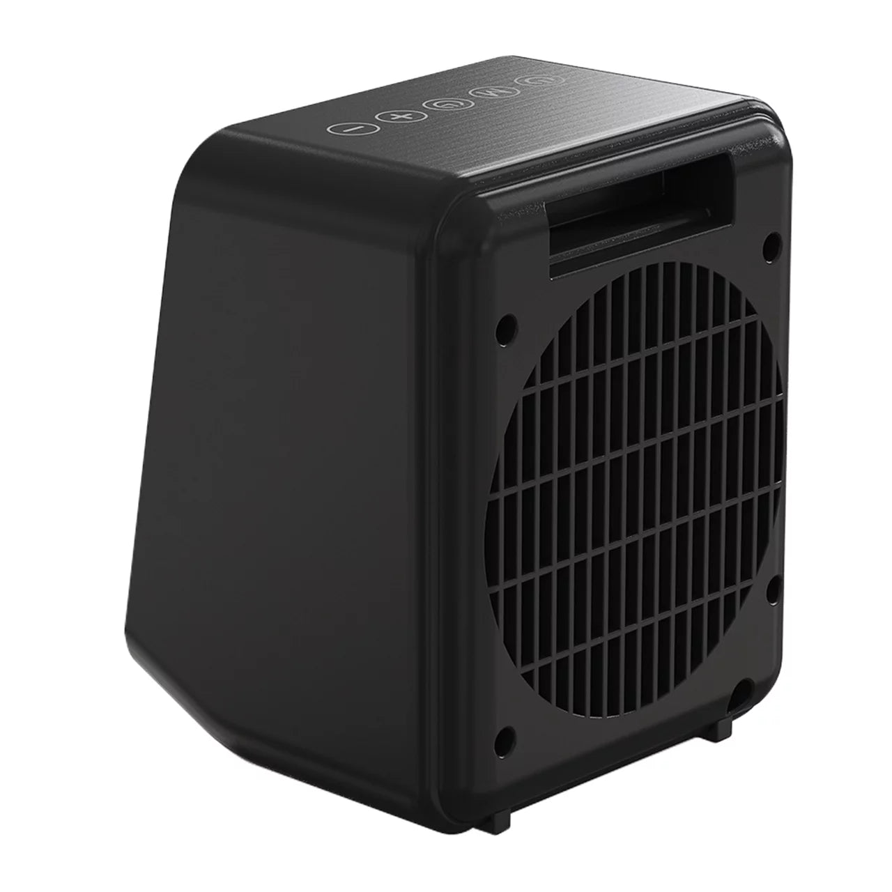 Electric Digital Ceramic Heater 1500W Black D957707