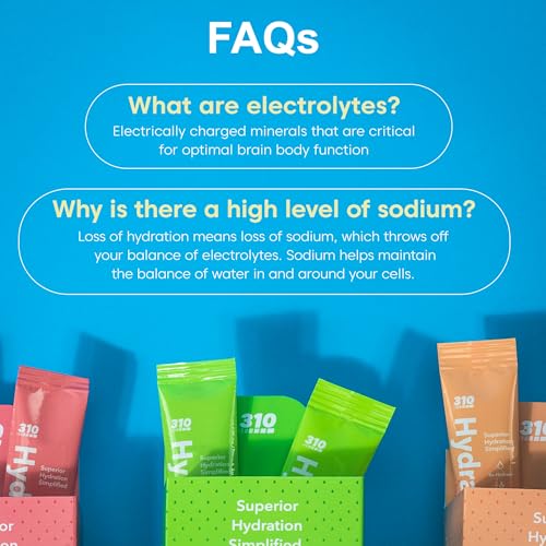 30 Single Servings Lemon Lime Electrolytes Powder Packets X4949