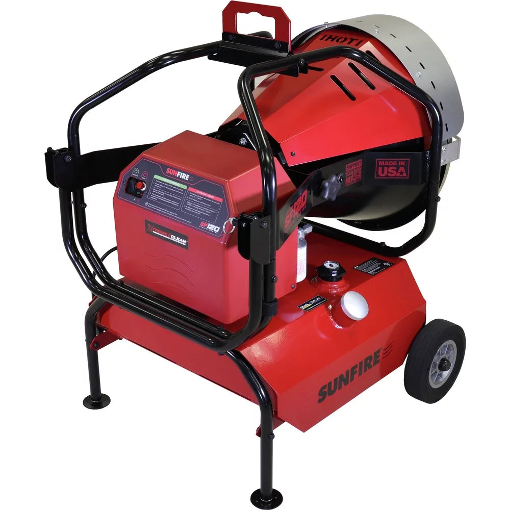 120,000 BTU Diesel/Kerosene Radiant Heater H574774