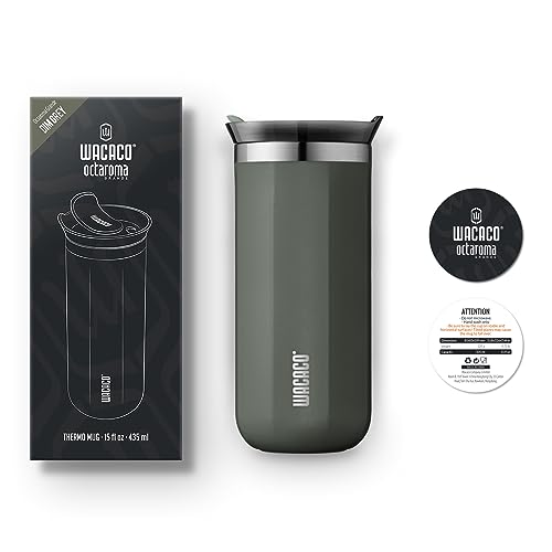 Carmine Red Double-wall Stainless Steel Vacuum Insulated Coffee Mug K58042