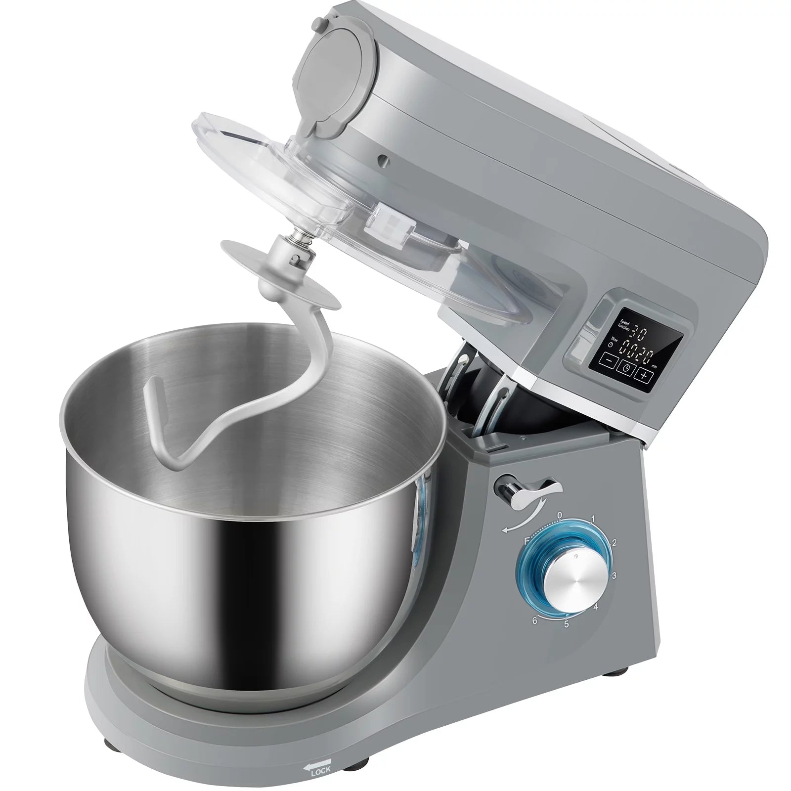 7.4Qt 6-Speed Stand Mixer with Grinder Juicer W905897