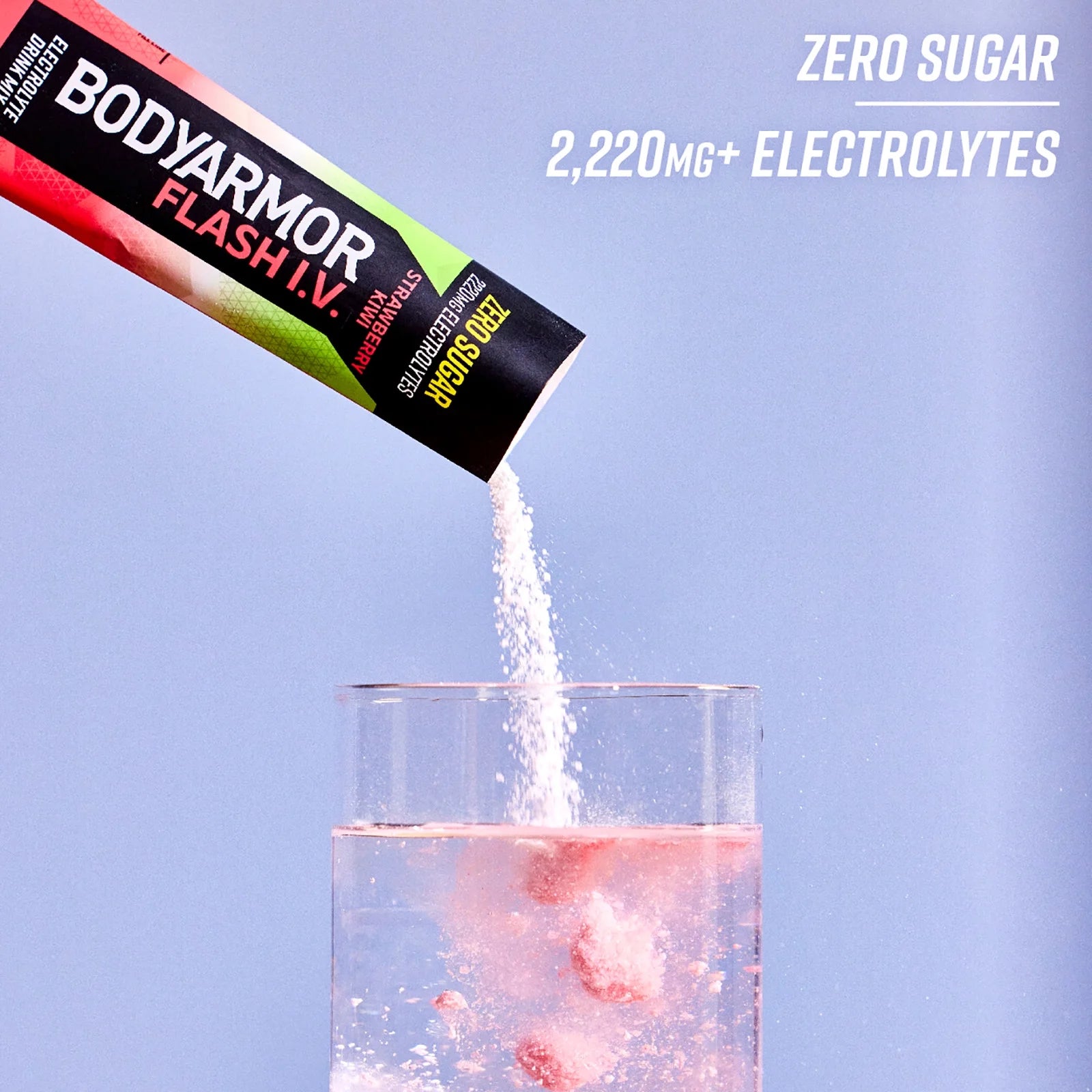 Strawberry Kiwi Electrolyte Powder Sticks, 15pk O3923