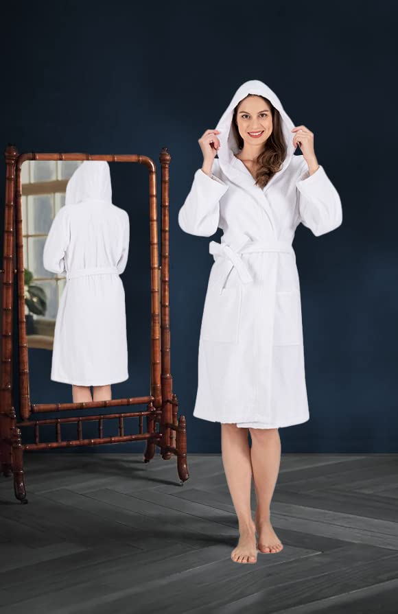 Hooded Terry Bathrobe I49725