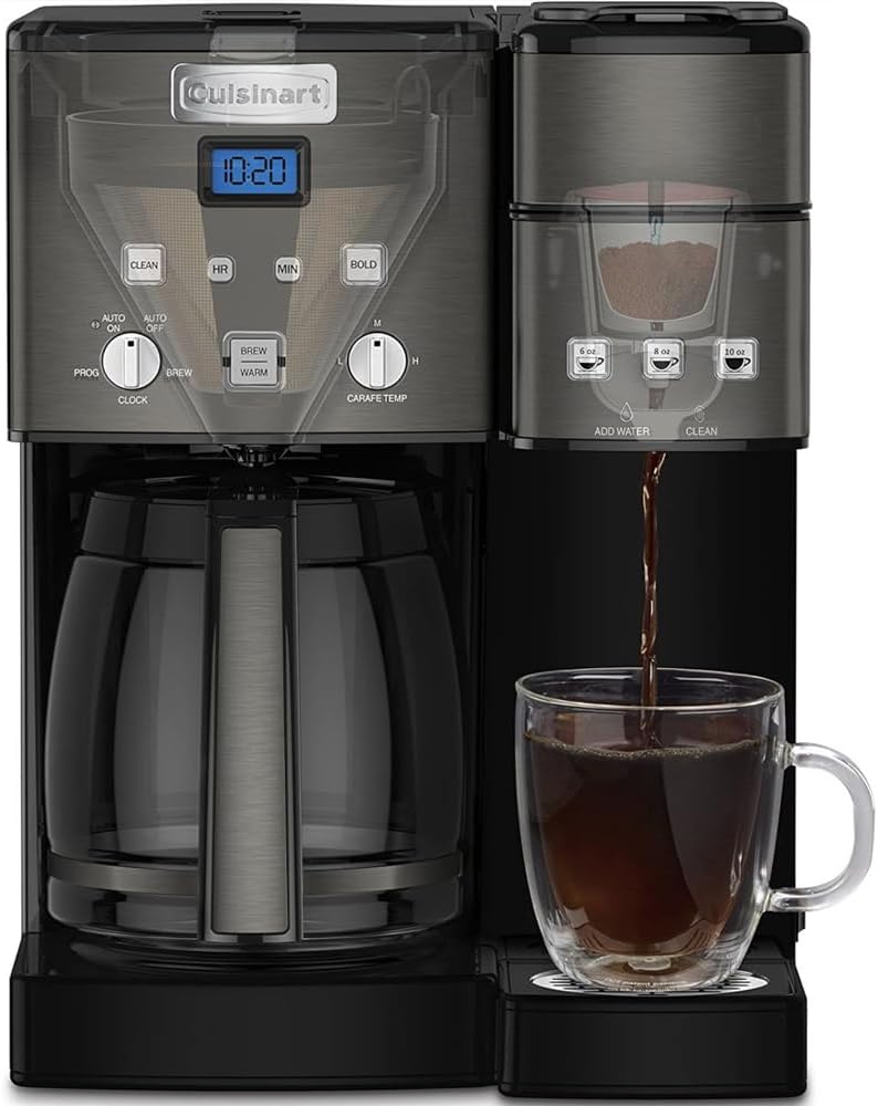 12 Cup Coffee Maker Black/Stainless Steel M312567