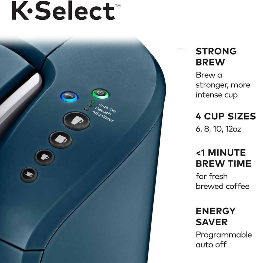 Marine Blue Single Serve K-Cup Pod Coffee Maker P328