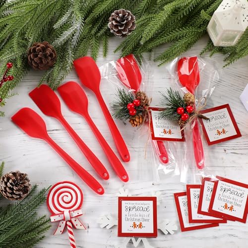 30 Sets Christmas Silicone Spatula Set Q347