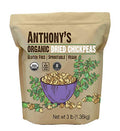 Organic Dried Chickpeas, 3 lb, Dry Garbanzo Beans Z4252