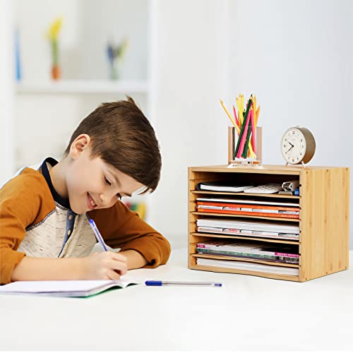 Bamboo 5 Tier Desktop Organizer H32377
