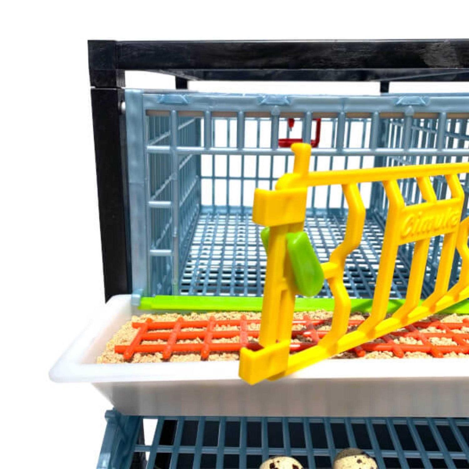 3 Layer Stackable Quail Breeding Cage Y860232
