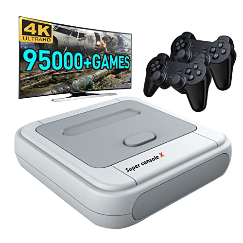 Retro Video Game Console with 2 Gamepads (128GB) I16291