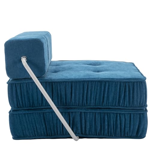 Gray Folding Sofa Bed with Removable Back Cushion I1940