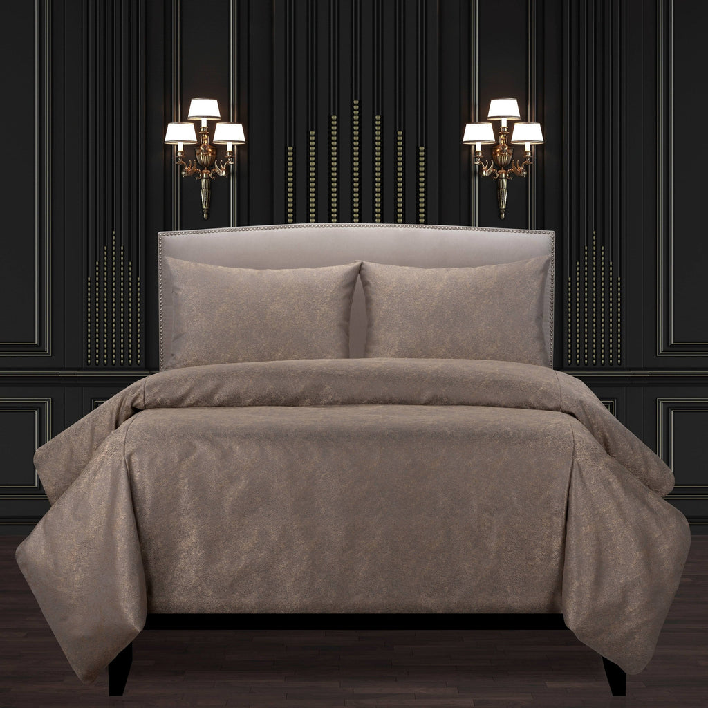 Bronze Gold Luxury Bedding Set S947
