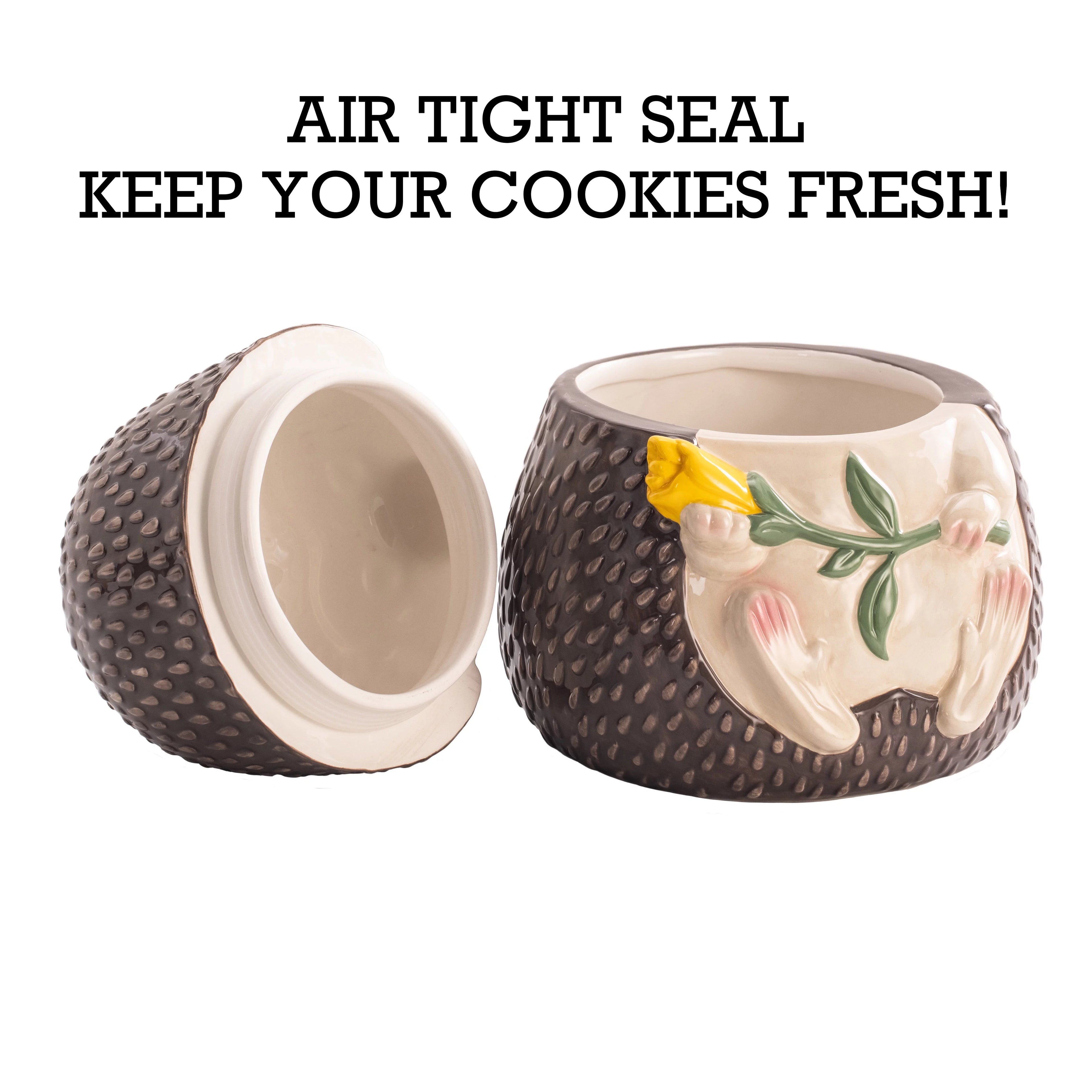 9.6 inch Air Tight Ceramic Cookie Jar M38229