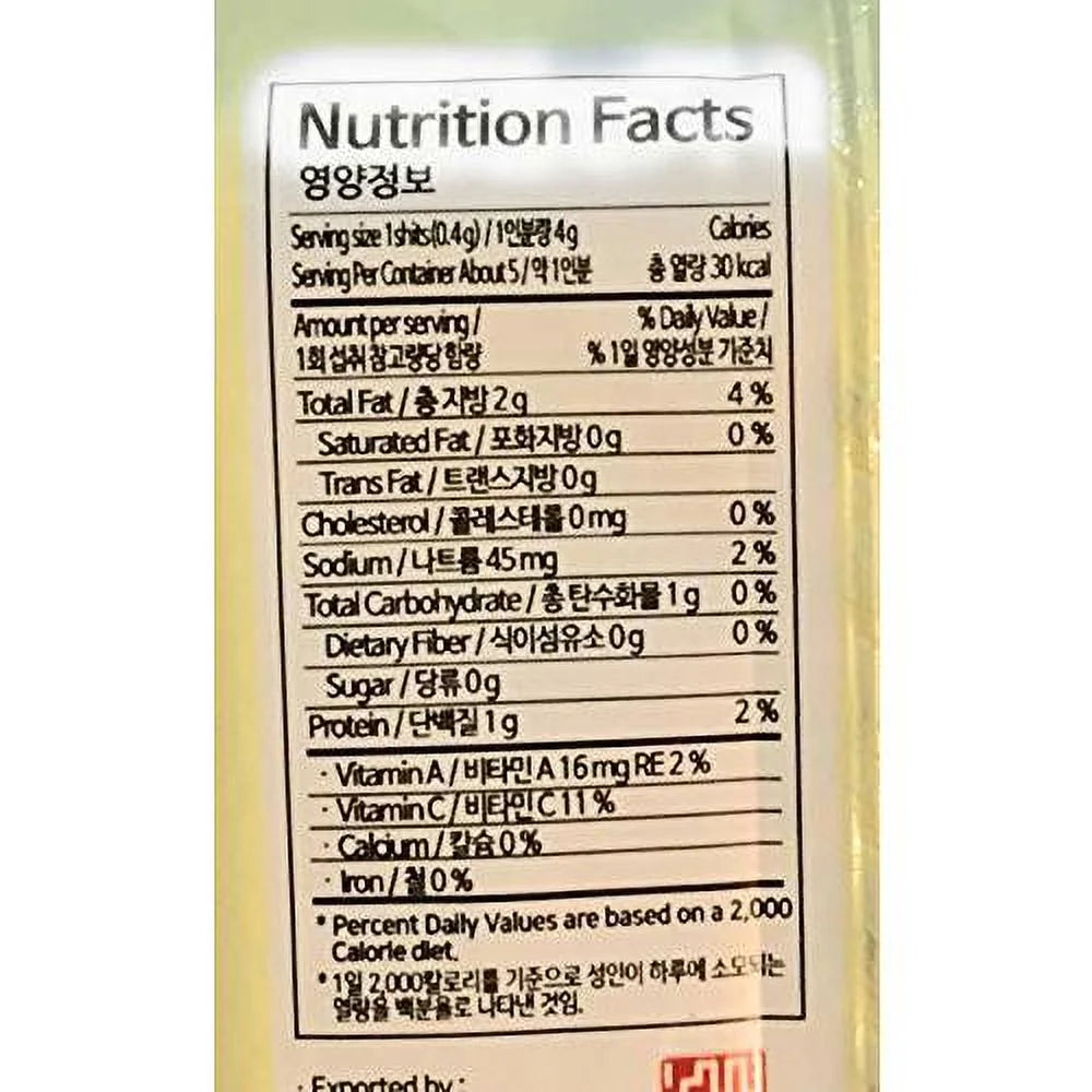 Seasoned Seaweed Original Flavor 0.14 Oz 10 Pack K9452