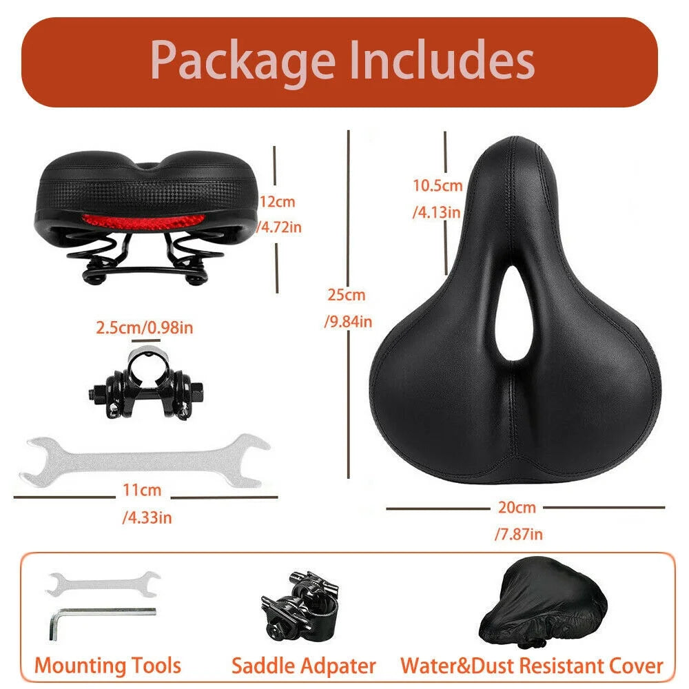 Breathable Foam Bicycle Saddle Seat Cover X5491