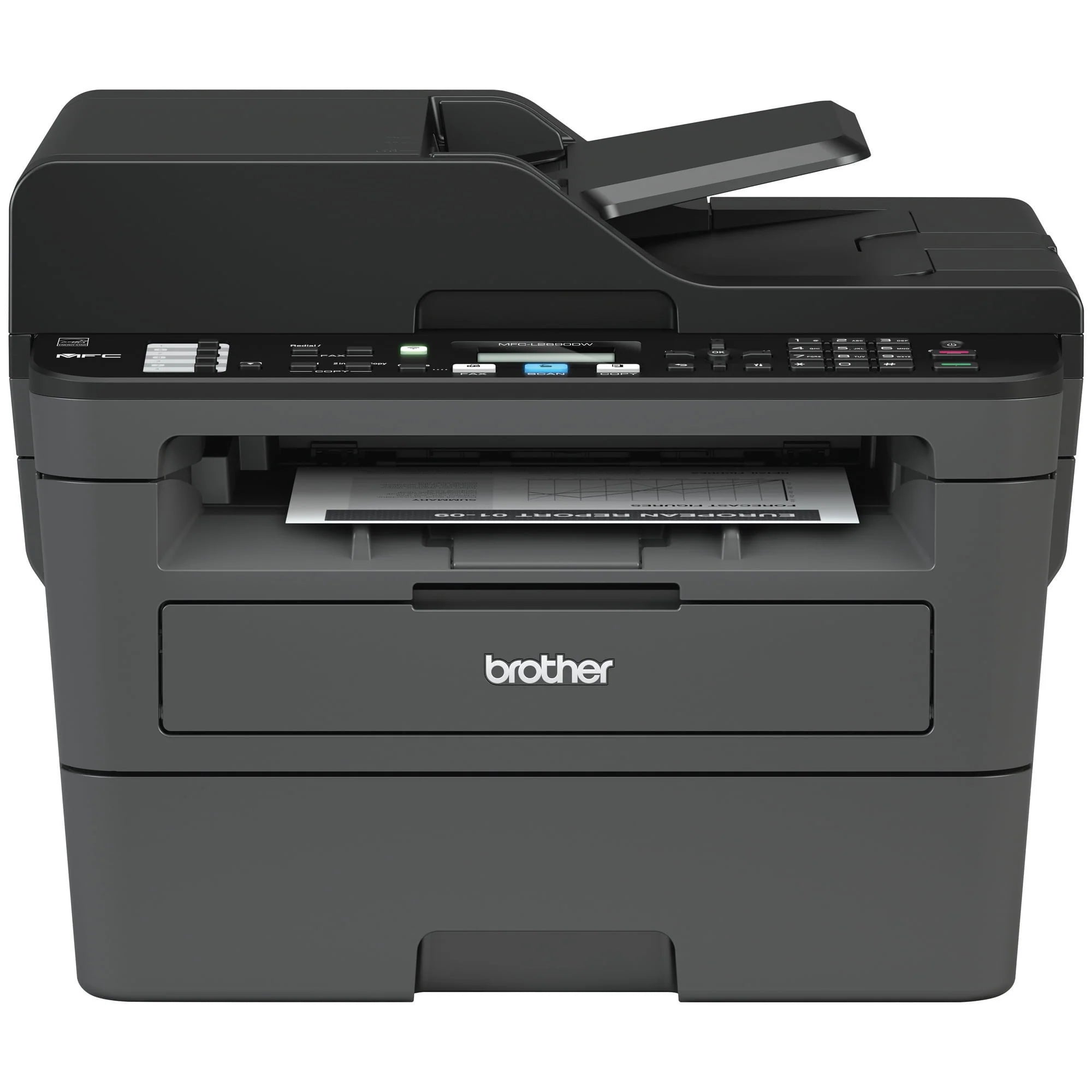 Monochrome Laser All-in-One Printer with Duplex Printing and Wireless Connectivity B108