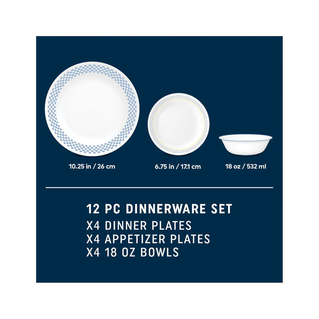 12-Pc Dinnerware Set F503