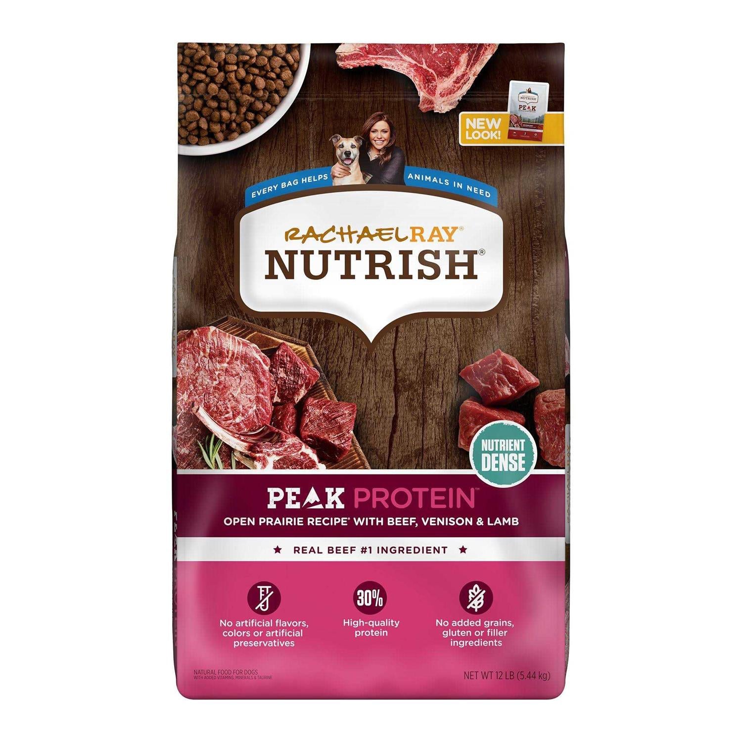 Natural Dry Dog Food with Beef R6542