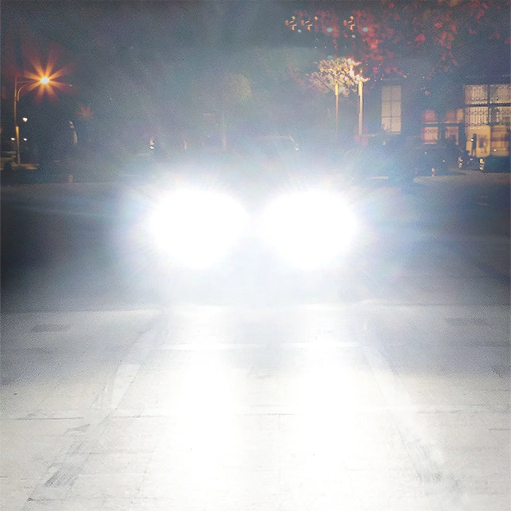 LED Headlight Bulbs H9 H11 High Beam Low Beam 4pc G740362