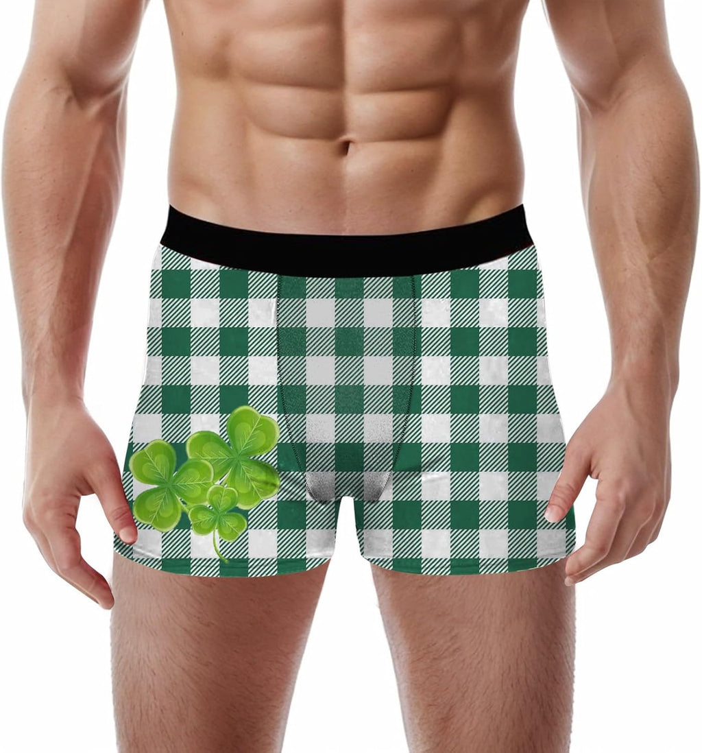Mens Cotton Long Leg Boxer J615642