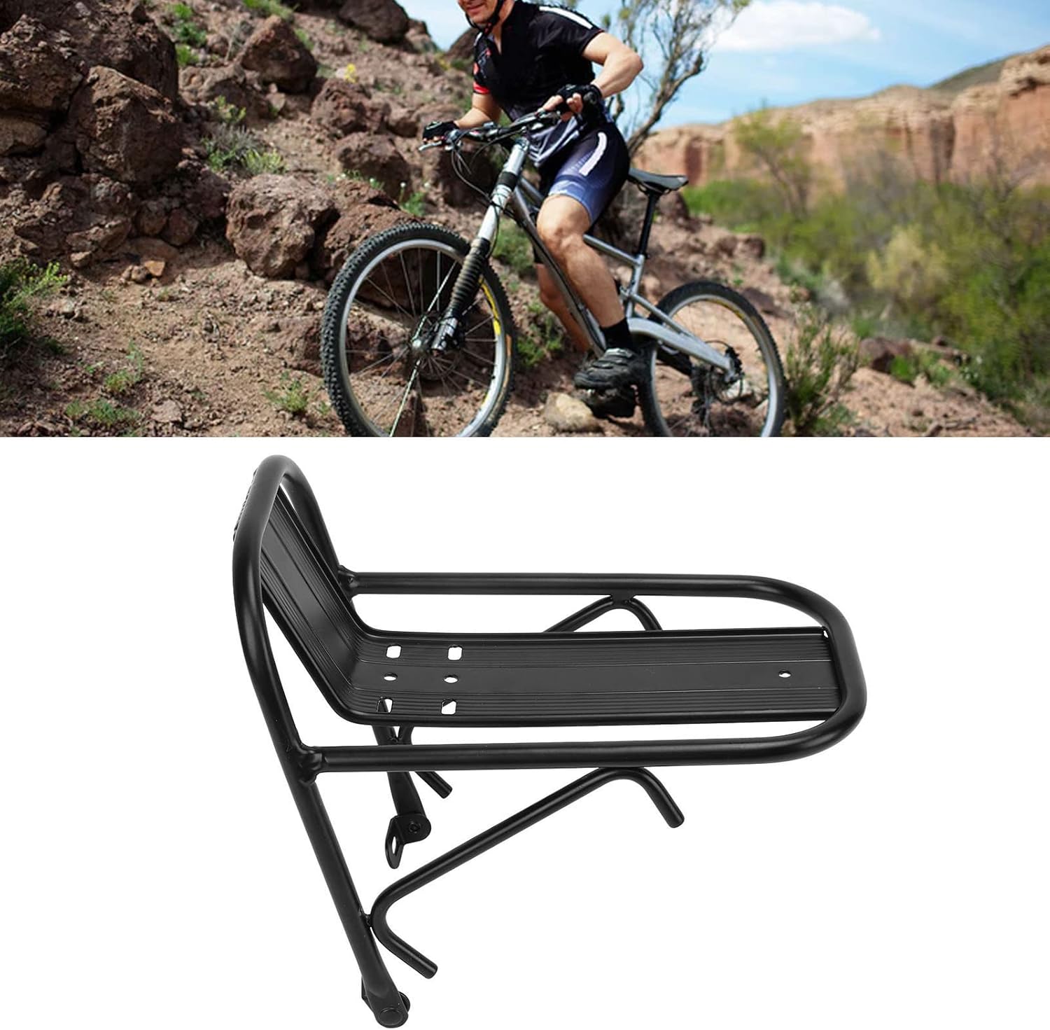 Aluminum Front Luggage Carrier Rack for Mountain Bike C768286